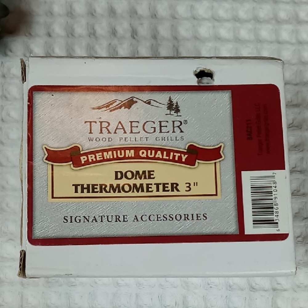 Traeger Dome Thermometer 3" Model # BAC211